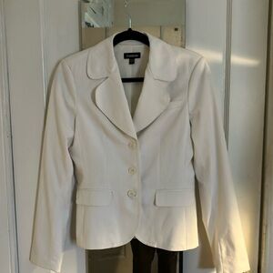 Bebe Women's White Blazer Jacket